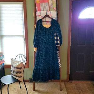 Wild fable cottage core maxi dress